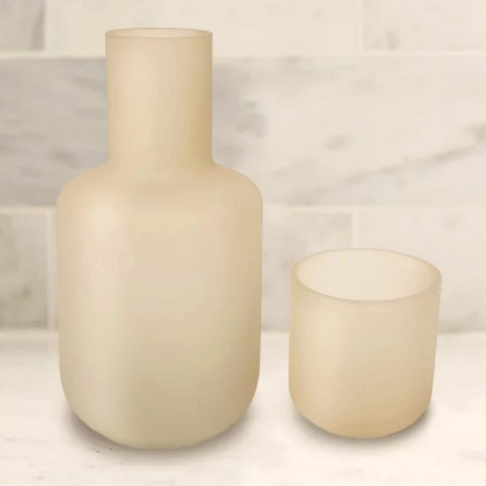 Haven™ Eulo 27.05 oz. Carafe coconut milk 21132 cup vase